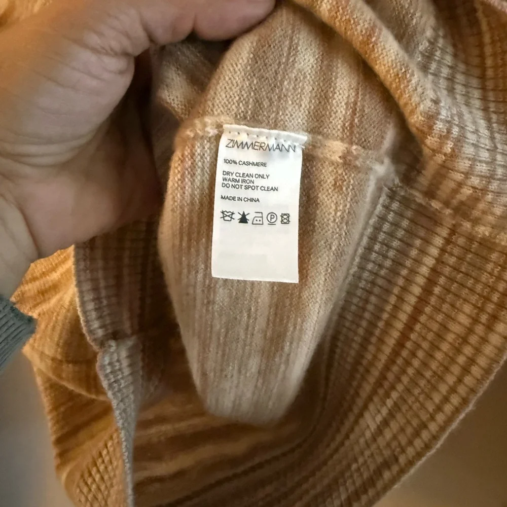 ZIMMERMANN Unbridled Cashmere Sweater - Picture 4 of 7